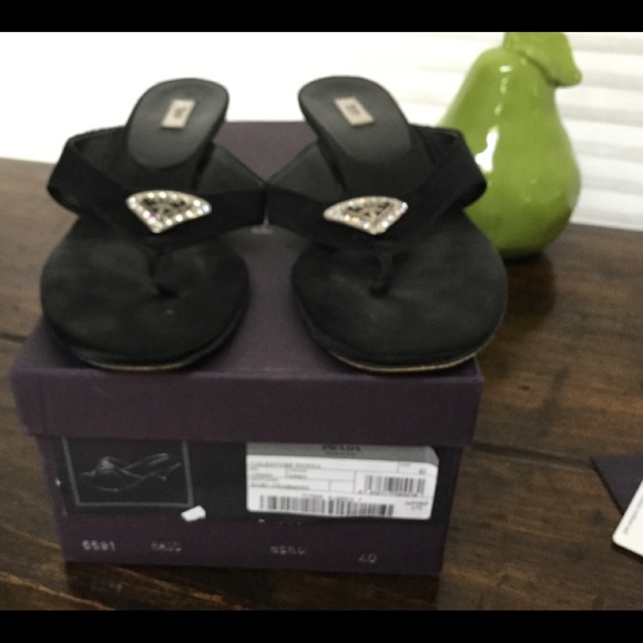 Prada Black Sandals - Picture 8 of 10